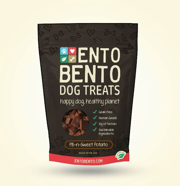 new noms cricket based dog treats packed with protein