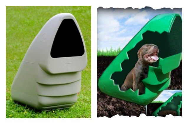 pups will dig the underground dogden 60 dog house