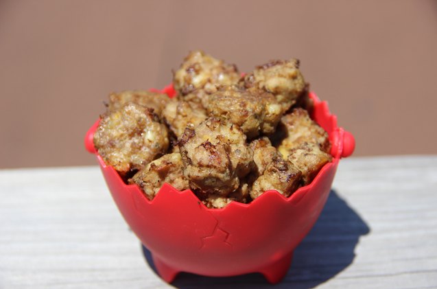 mini beef balls dog treat recipe